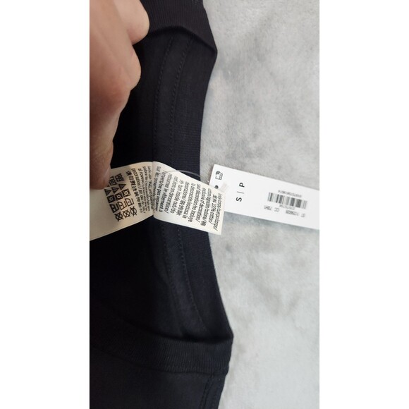 Victoria's Secret Small Black 1986 Campus Cotton Tee NWT - Picture 4 of 8